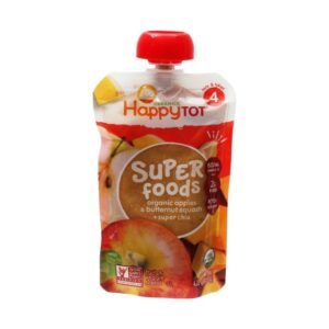 Happy Baby Organic Apples & Butternut Squash 120g