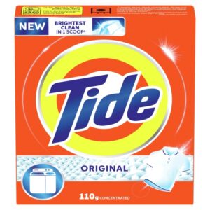 Tide Powder Laundry Detergent Original Scent 110g
