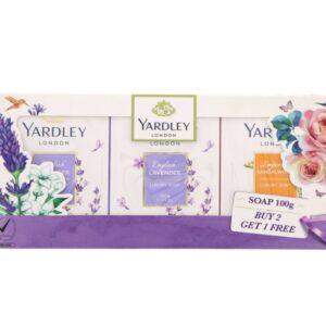 Yardley Luxury Soap 3Pcs Assorted