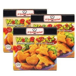 Al Kabeer Krazee Chicken Nuggets Value Pack 3 x 400 g