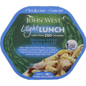 John West Italian Style Tuna Salad Light Lunch 220g