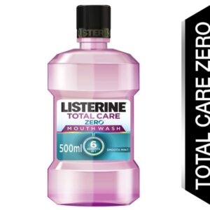 Listerine Mouthwash Total Care Zero Alcohol Smooth Mint 500ml