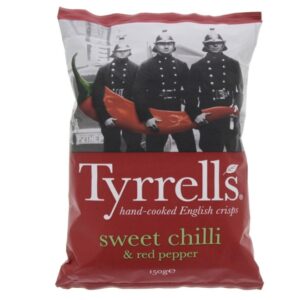 Tyrrells English Crisp Sweet Chilli and Red Pepper 150g