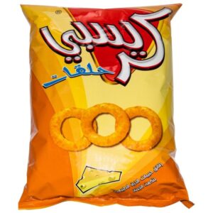 Crispy Cheese Flavor Super Rings Potato Chips 90g
