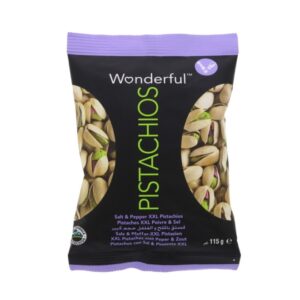 Wonderful Pistachios Salt & Pepper 115g