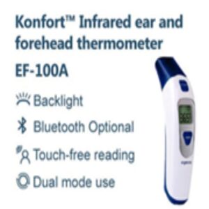 Konfort Infrared ear and forehead thermometer with backlight