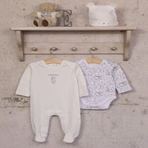 The Essential One - Tess4 - Unisex 3 Piece Baby Starter Pack