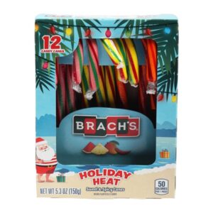 Brachs Holiday Heat Sweet & Spicy Canes 12 pcs 150 g