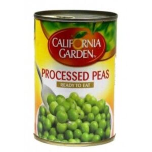 CALIFORNIA GARDEN PROCESSED PEAS 400GM CG162 L46