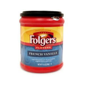 Folgers French Vanilla Ground Coffee 326g