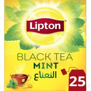 Lipton Mint Black Tea 25 Teabags