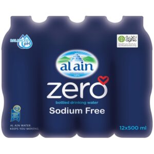 Al Ain Zero Bottled Drinking Water Sodium Free 500ml