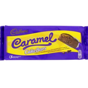 Cadbury Caramel Cake Bars 130g