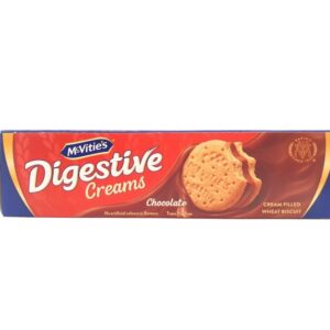 Mcvities Digestive Chocolate Cream Filled Wheat Biscuits 100g