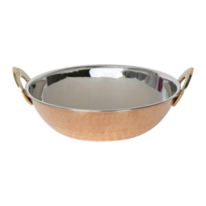 Chefline Double Wall Copper Kadai 20cm 85-107-ADW