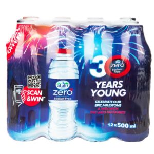 Al Ain Mineral Water Zero Sodium 12 x 500ml