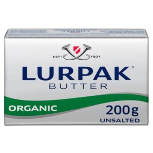 Lurpak Organic Butter Block Unsalted 200g