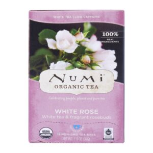 Numi Organic White Rose Tea 16pcs