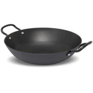 Chefline Cast Iron Wok Pan 2H-32 32cm