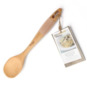 Chefline Wooden Spoon with Silicon Grip, S36C