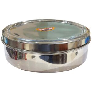 Chefline Stainless Steel Lunch Box Round Extra Small S1 India