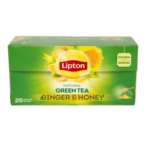 Lipton Green Tea Ginger & Honey 25 Teabags
