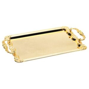Chefline Stainless Steel Rectangular Tray G547 35 x 24cm Medium
