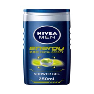 Nivea Men Energy Fresh Effect Shower Gel Body Face & Hair 250ml