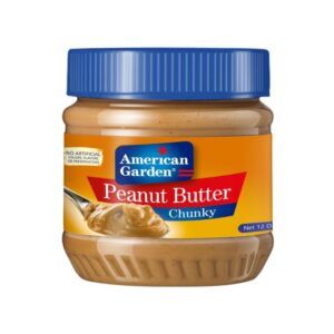 American Garden Chunky Peanut Butter Vegan & Gluten Free 340g