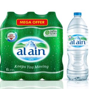 Al Ain Bottled Drinking Water 6 x 1.5Litre