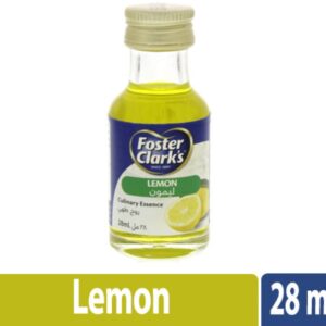 Foster Almond Clarks Essence Lemon Food Colour 28ml Cfc06500 L149