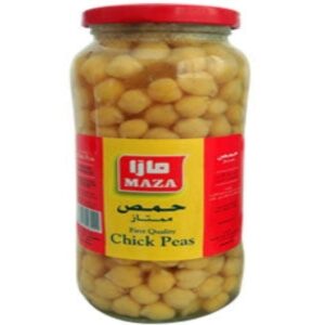 MAZA CHICK PEAS JARS 580G CN-MZ03-02 L60 VAT5