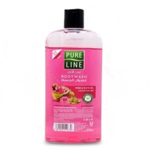 Pureline Bodywash Rose & Olive Oil 500ml