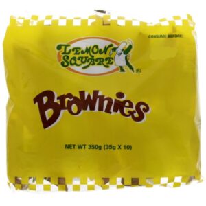 Lemon Square Brownies Cake 10 x 35g