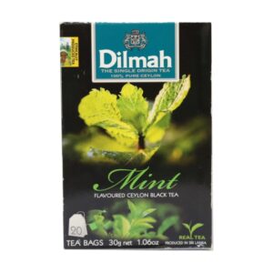 Dilmah Flavoured Ceylon Black Tea Mint 20 Teabags