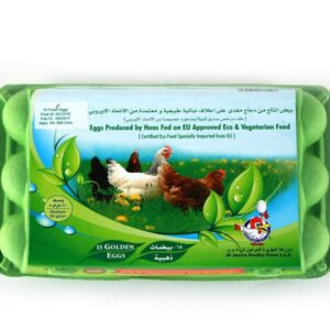 Organic Fed Hen Eggs 15pcs