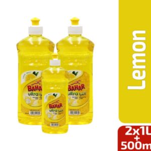 Bahar Ultra Dish Washing Liquid 2X1L+500Ml
