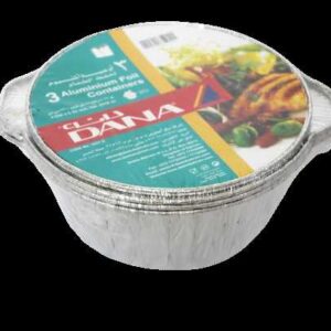 Dana Aluminium Foil Container Pot 3pc 5118
