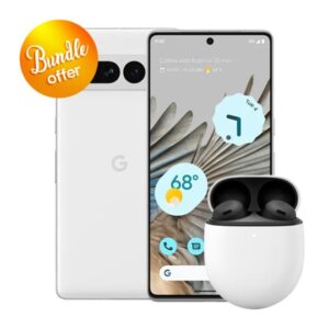 Google Pixel 7 Pro 128GB + Pixel Buds Pro Charcoal + Spigen Clear Case - Bundle Offer.!