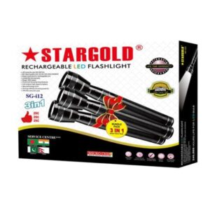 Stargold 3 In 1 Rechargeable Led Flashlight Sg-I12