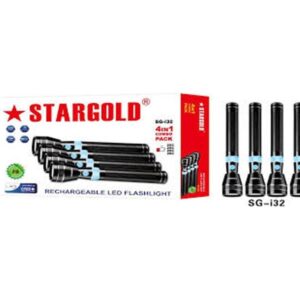 Stargold 4X2Sc 4 In 1 Combo Led Flashlight, Sg-I32