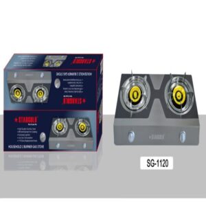 Stargold Heavy 2 Burner Ss Gas Stove Sg-1120