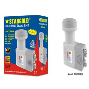 Stargold Quad 4-Out Lnb Sg-330 Hd