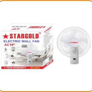 Stargold Electric Wall Fan 16" Sg-4043