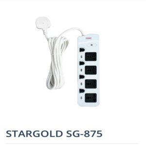 Stargold 4Way 5M Socket Plug Sg-875E