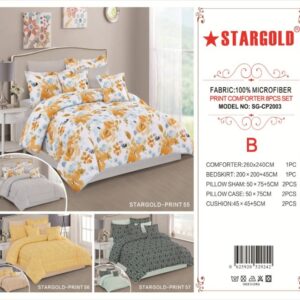 Stargold Print Comforter 8Pcs Set Sg-Cp2003