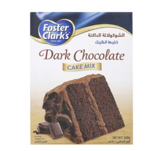 Floster Clarks Dark Chocolate Cake Mix 500gm PCS