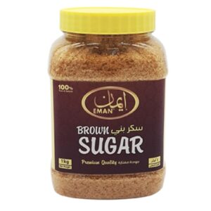 Eman Brown Sugar 1 Kg Jar PCS