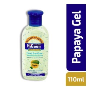 Higeen Anti Bacterial Hand Sanitizer Papaya 110ml L75 pcs