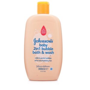 Johnson's Bubble Bath & Wash 300Ml PCS